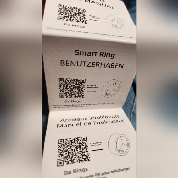 SMART RING, SIZE 9, SILVER, NEW - Picture 11 of 14